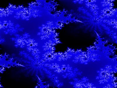 wallpaper fractal. Royal Blue Fractal