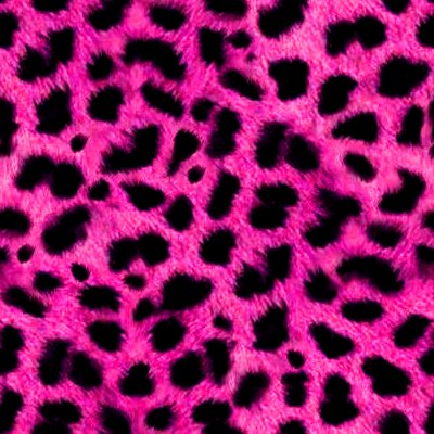 Pink  on Hot Pink Animal Print Fur Background Seamless