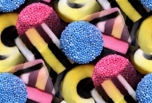 Licorice Bits Candy Background Image, Wallpaper or Texture free for any