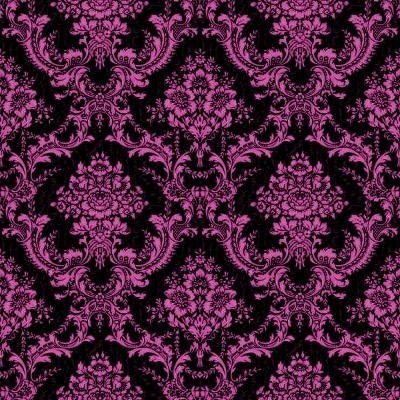 Black Background Wallpaper on Background Wallpaper Image  Pink And Black Ornate Floral Wallpaper