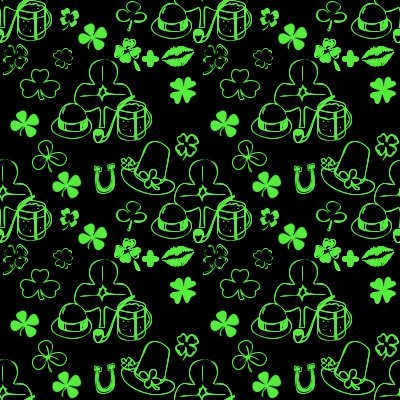 free st pattys day dingbat font
