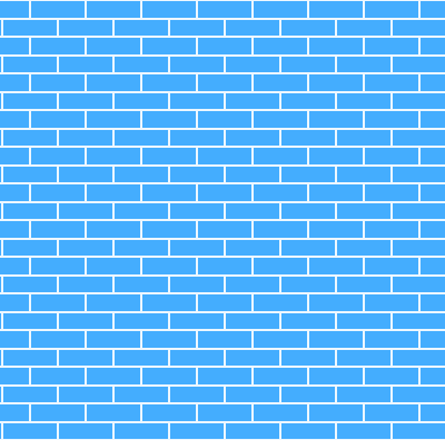 Blue Brick Wallpaper