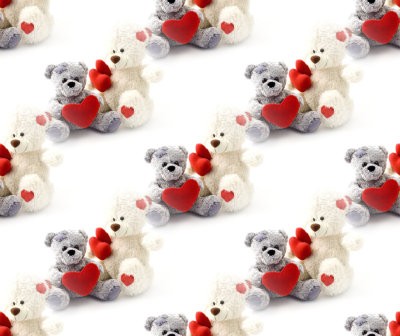 Teddy Bears With Hearts