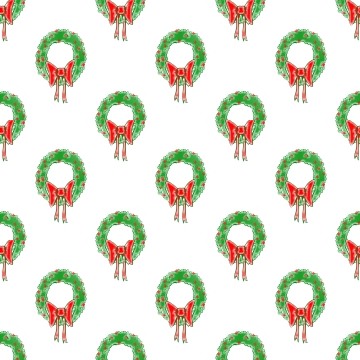 christmas watercolor background