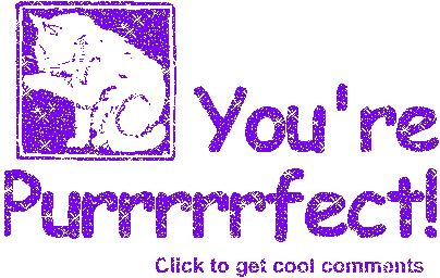 Another CatComments image: (purrfect_purple) for MySpace from ZingerBug