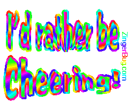 Another IdRatherBe image: (rather_be_cheering2) for MySpace from ZingerBug