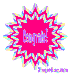 Another congratulations image: (congrats_red) for MySpace from ZingerBug