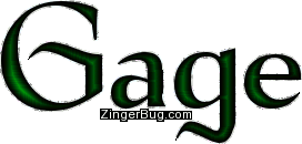 gage name glitter green graphic meme gif