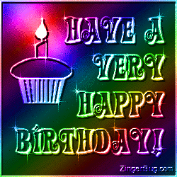 Rainbow Birthday Cake on Cool Free Happy Birthday Funny Animated Greeting Penguins Ecard