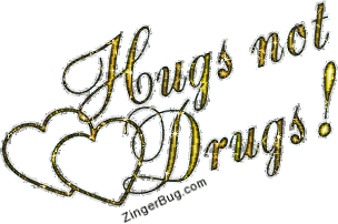 hugs_not_drugs_gold_and_silver_glitter_w