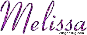 Melissa Pink Glitter Name Text Glitter Graphic Greeting Comment Meme