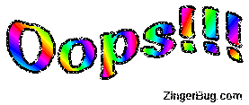 oops rainbow gif wiggle glitter graphic text
