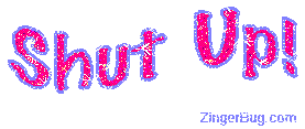 glitter shut wiggle purple pink graphic comment text