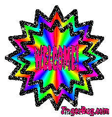 Click to get the codes for this image. Welcome Rainbow Starburst, Welcome Graphic Comment and Codes for MySpace, Friendster, Orkut, Piczo, Xanga or any other website or blog.