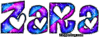 Glitter Graphic Comment: Zara Pink And Blue Glitter Name Glitter Graphic Comment: Zara Pink And Blue Glitter Name