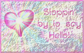 Another hello image: (sayin_hello_sparkle_plaque) for MySpace from ZingerBug.com