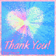 Click here for MySpace Thank You Comments. Say thanks to that special someone. This pastel heart features an animated starburst and reads: Thank You!