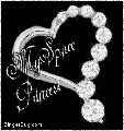 Click here to get princess comments for MySpace. This glitter features a diamond heart with animated glitter and reads: MySpace Princess!