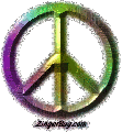 Click here to browse more MySpace Glitter Peace Signs.