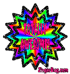 Another TotallyAwesome image: (totally_awesome_rainbow_starburst) for MySpace from ZingerBug