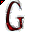 Click to get this Cursor. Red Letter G Glitter Cursor, Letter G CSS Web Cursor and codes for any html website, profile or blog.