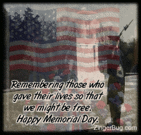 Another MemorialDay image: (memorial_day_waving_flag_collage) for MySpace from ZingerBug.com