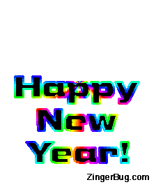 Click to get the codes for this image. Happy New Year Dance Rainbow
