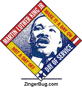 MLK Day Glitter Graphics, Comments, GIFs, Memes and Greetings for