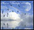 Click here to browse our entire selection of Happy Birthday comments featuring animated ripples and reflections. This beautiful graphic features a blue sky with a rainbow and flying birds reflected in an animated ocean. The comment reads: Happy Birthday!