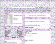 Click for MySpace polkadot layouts. This layout features tiny multi colored polka dots.