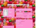 Click to browse more candy and food MySpace layouts. This layout features jelly beans.