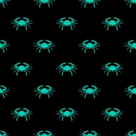 Click to get the codes for this image. Aqua Cancer Astrology On Black, Astrology  Zodiac Symbols Background, wallpaper or texture for, Blogger, Wordpress, or any web page, blog, desktop or phone.