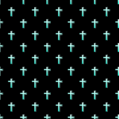 Click to get the codes for this image. Aqua Crosses On Black, Christian Background, wallpaper or texture for, Blogger, Wordpress, or any web page, blog, desktop or phone.