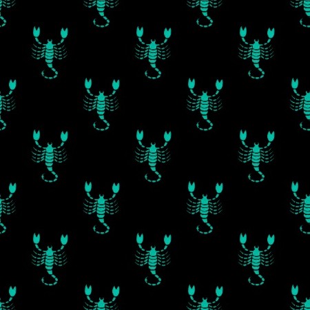 Click to get the codes for this image. Aqua Scorpio Astrology On Black, Astrology  Zodiac Symbols Background, wallpaper or texture for, Blogger, Wordpress, or any web page, blog, desktop or phone.