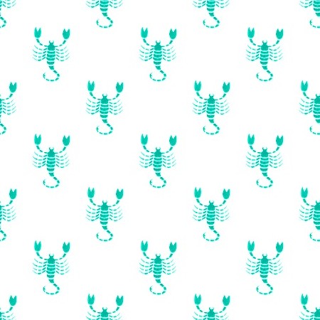 Click to get the codes for this image. Aqua Scorpio Astrology On White, Astrology  Zodiac Symbols Background, wallpaper or texture for, Blogger, Wordpress, or any web page, blog, desktop or phone.