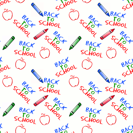 Click to get the codes for this image. Back To School Crayons And Apples Background Tiled, School,  New Backgrounds Background, wallpaper or texture for, Blogger, Wordpress, or any web page, blog, desktop or phone.