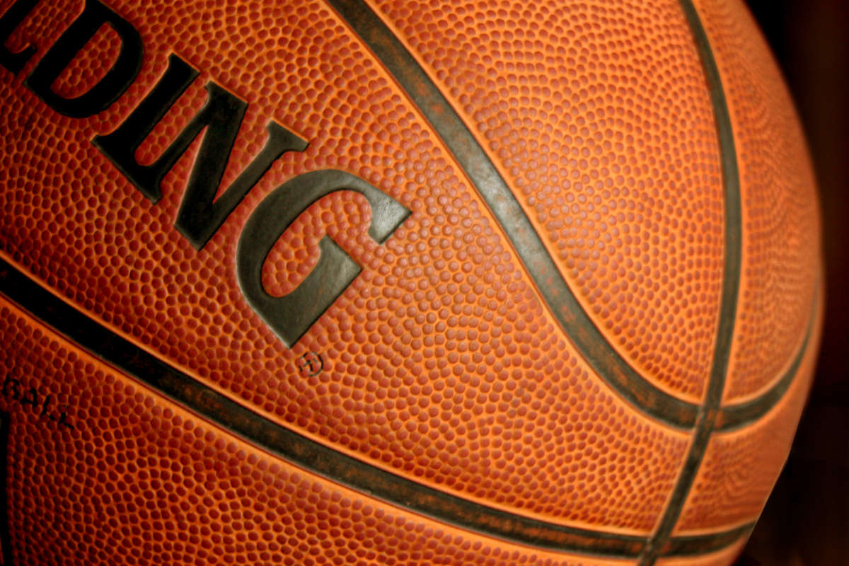 Click to get the codes for this image. Basketball Closeup, Sports and Athletics Background, wallpaper or texture for any blog, web page, phone or desktop