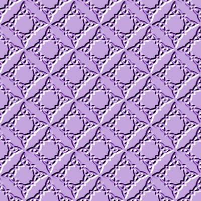 Click to get the codes for this image. Beveled Ornate Diamond Pattern Seamless Wallpaper Background Lavender, Patterns  Diamonds and Squares, Ornate, Beveled  Indented, Colors  Purple Background, wallpaper or texture for, Blogger, Wordpress, or any web page, blog, desktop or phone.