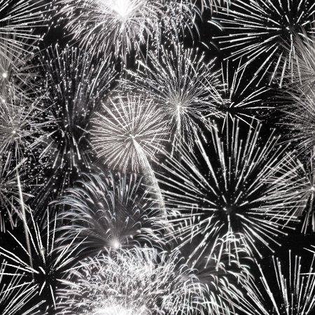 Click to get the codes for this image. Black And White Fireworks Tiled Background Wallpaper, Fourth of July, Holidays  New Years,  New Backgrounds, Fireworks, Colors  Black and White Background, wallpaper or texture for, Blogger, Wordpress, or any web page, blog, desktop or phone.