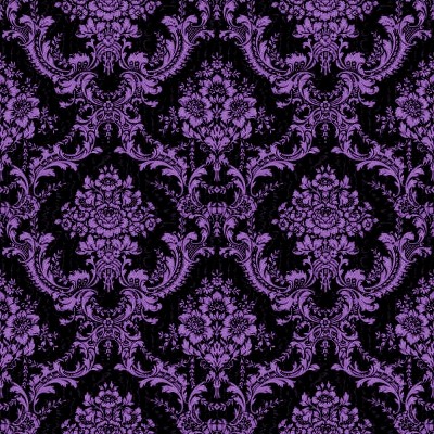 Click to get the codes for this image. Black And Purple Ornate Floral Wallpaper Tileable, Ornate, Flowers  Floral Designs, Colors  Purple Background, wallpaper or texture for, Blogger, Wordpress, or any web page, blog, desktop or phone.