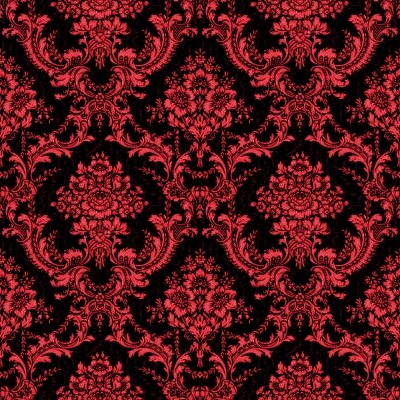 Click to get the codes for this image. Black And Red Ornate Floral Wallpaper Tileable, Ornate, Flowers  Floral Designs, Colors  Red Background, wallpaper or texture for, Blogger, Wordpress, or any web page, blog, desktop or phone.