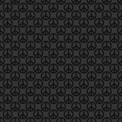 Click to get the codes for this image. Black Peace Signs Background Seamless, Peace Signs, Colors  Dark and Black Background, wallpaper or texture for Blogger, Wordpress, or any phone, desktop or blog.