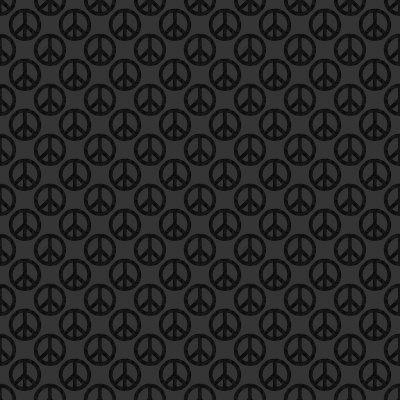 Click to get the codes for this image. Black Peace Signs Background Seamless, Peace Signs, Colors  Dark and Black Background, wallpaper or texture for Blogger, Wordpress, or any phone, desktop or blog.