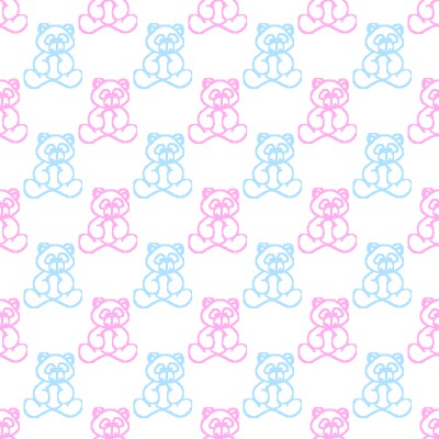 Click to get the codes for this image. Blue And Pink Baby Teddy Bears Background Seamless, Babies  Maternity, Teddy Bears Background, wallpaper or texture for any blog, web page, phone or desktop