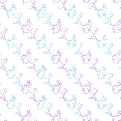 Click to get the codes for this image. Blue And Purple Storks With Babies Background Seamless, Babies  Maternity Background, wallpaper or texture for any blog, web page, phone or desktop