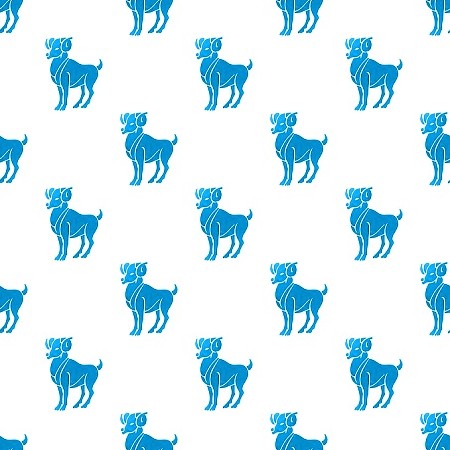 Click to get the codes for this image. Blue Aries On White, Astrology  Zodiac Symbols Background, wallpaper or texture for, Blogger, Wordpress, or any web page, blog, desktop or phone.