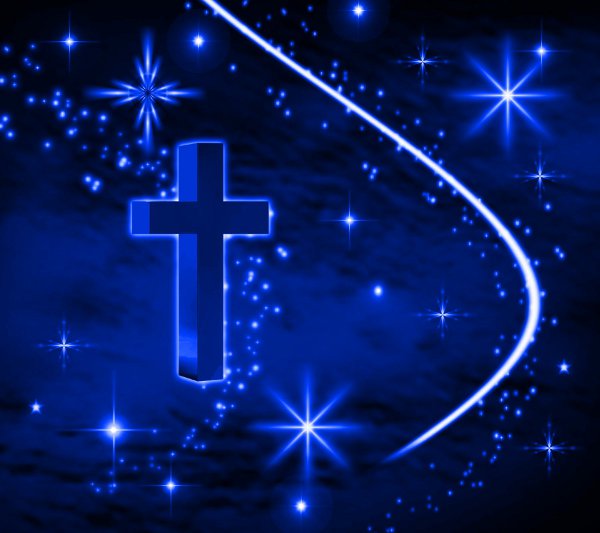 Click to get the codes for this image. Blue Cross With Stars Background 1800x1600, Christian, Colors  Blue Background, wallpaper or texture for, Blogger, Wordpress, or any web page, blog, desktop or phone.