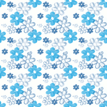 Click to get the codes for this image. Blue Glass Flowers On White, Flowers  Floral Designs, Colors  Blue Background, wallpaper or texture for Blogger, Wordpress, or any phone, desktop or blog.
