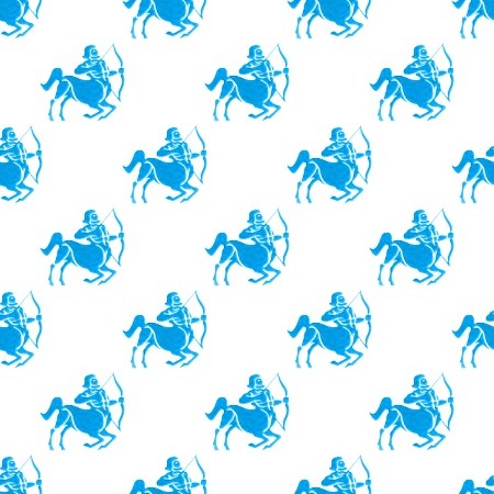 Click to get the codes for this image. Blue Sagittarius Astrology On White, Astrology  Zodiac Symbols Background, wallpaper or texture for, Blogger, Wordpress, or any web page, blog, desktop or phone.