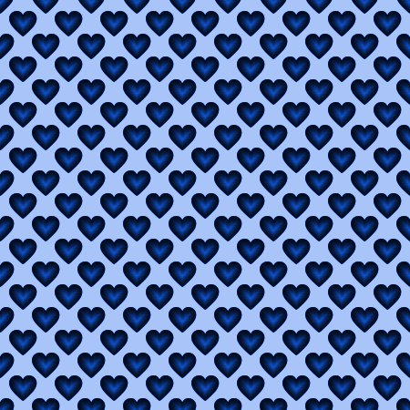 Click to get the codes for this image. Blue Satin Hearts Background Seamless, Hearts, Colors  Blue Background, wallpaper or texture for, Blogger, Wordpress, or any web page, blog, desktop or phone.